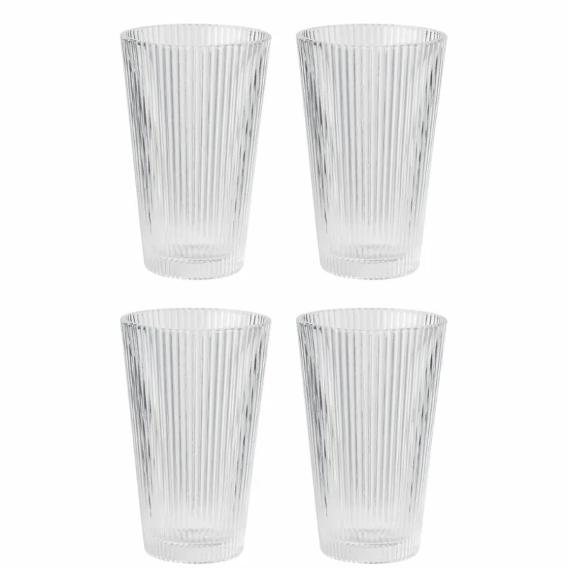 Gläser|Stelton Gläserset - Wasser Pilastro 4tlg. Klar