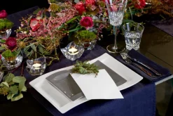 Geschirr|Villeroy & Boch Gourmetteller New Wave 33 x 24 cm Weiß