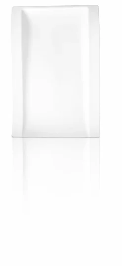 Geschirr|Villeroy & Boch Gourmetteller New Wave 37 x 25 cm Weiß