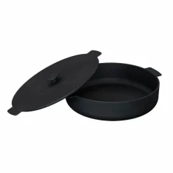 Grillzubehör|OFYR Grill-Auflaufset Gusseisen Auflauf Set Schwarz