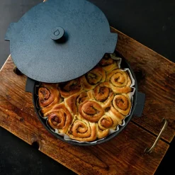 Grillzubehör|OFYR Grill-Auflaufset Gusseisen Auflauf Set Schwarz
