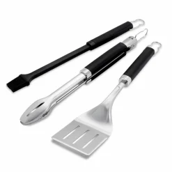 Weber Weber Grills & Grillzubehör-Grillbesteck Set 3tlg. Silber