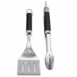 Weber Grills & Grillzubehör|Weber Grillbesteck Set 2tlg. Schwarz