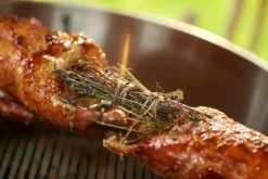 Rösle Grillzubehör-Grill-Drehspieß Edelstahl 18/10 Silber