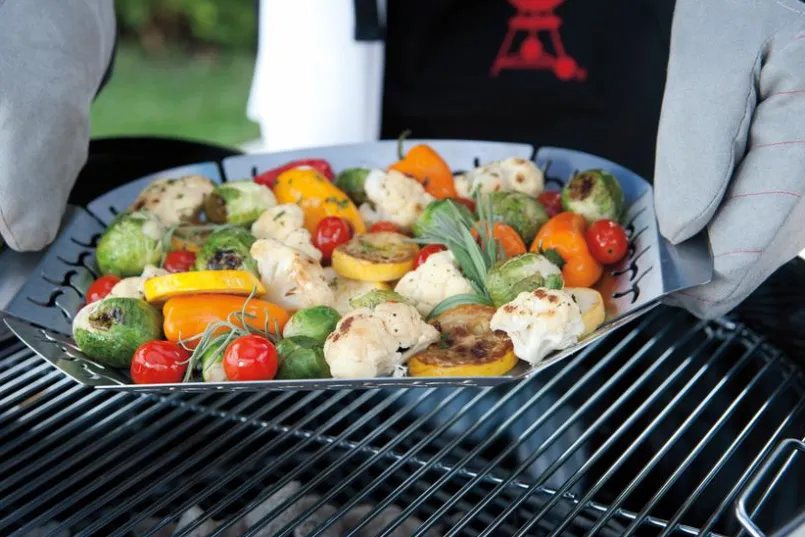 Grillkorb Gemüsekorb groß<Weber Online