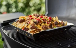 Weber Grills & Grillzubehör|Weber Grillkorb Grillkorb Deluxe Silber