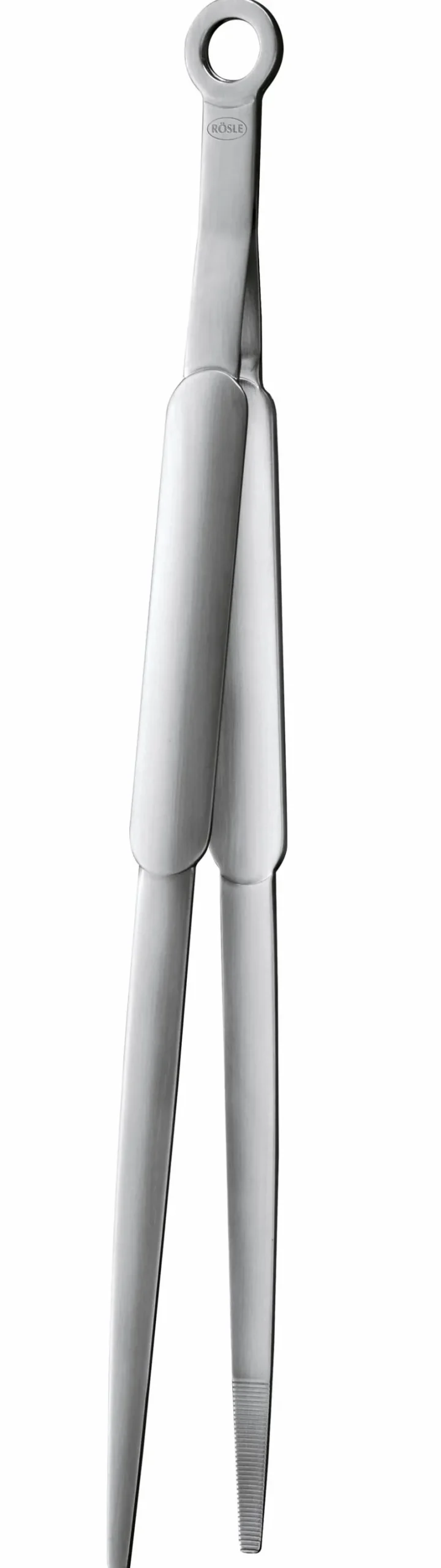 Rösle Grillzubehör-Grillzange Edelstahl 18/10, spitz Silber