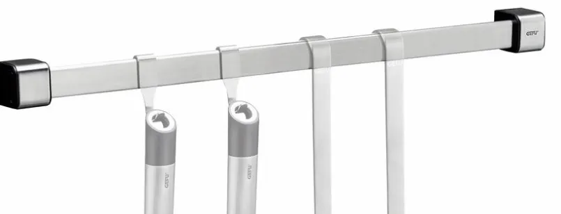 GEFU Haken-Hakenset Smartline 2tlg. Silber