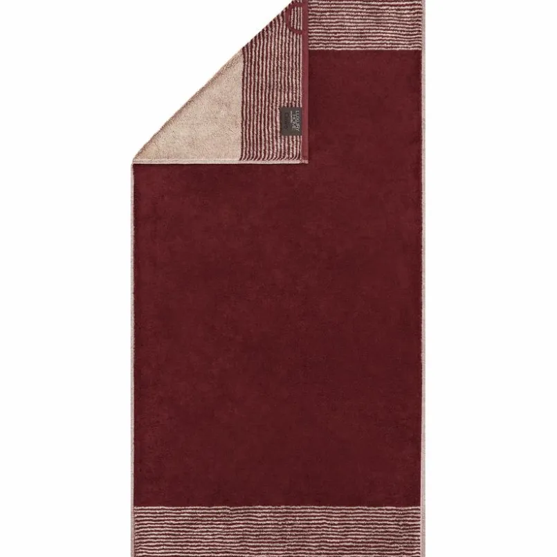 Hand- & Duschtücher|CaWö Handtuch Luxury Home 50 x 100 cm Bordeaux