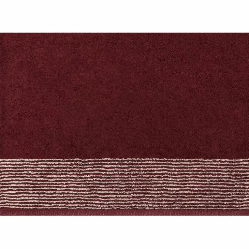 Hand- & Duschtücher|CaWö Handtuch Luxury Home 50 x 100 cm Bordeaux
