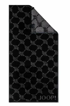 JOOP! Hand- & Duschtücher-Handtuch Cornflower 50 x 100 cm Schwarz