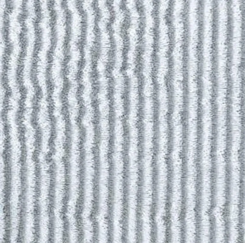 CaWö Hand- & Duschtücher-Handtuch Two-Tone Stripe 50x100cm Platin