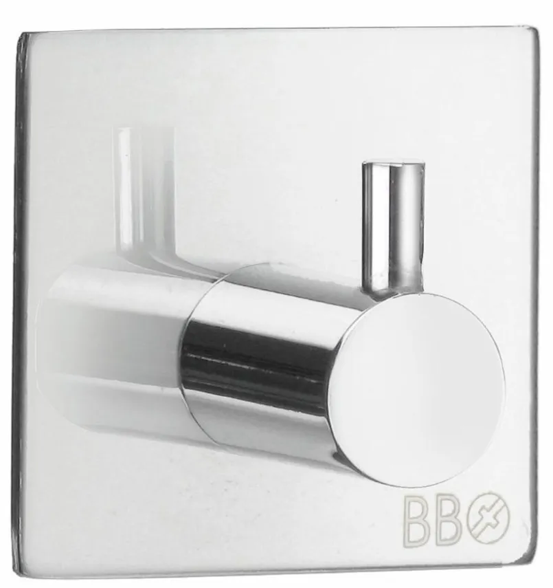 Beslagsboden Badzubehör-Handtuchhaken Design Silber