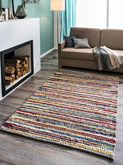 Natur(Look) Teppiche|Paulig Teppiche Handweb Teppich Seebruck 200 x 240 cm Bunt