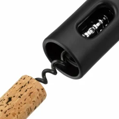 WMF Bar- & Weinzubehör-Hebelkorkenzieher Clever & More 20 cm Schwarz