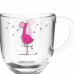 Kaffee & Tee|Leonardo Henkelbecher Bambini - Flamingo 280 ml Pink