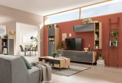 Composad Kommoden-Highboard Cornice Grau