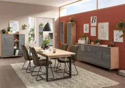 Composad Kommoden-Highboard Cornice Grau