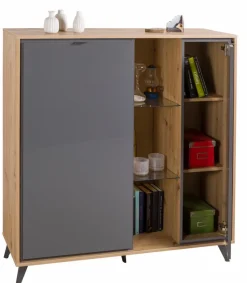 Composad Kommoden-Highboard Cornice Grau