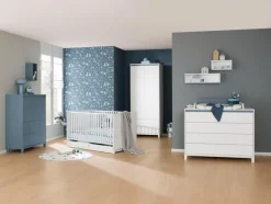 Babyzimmer Schränke & Regale|Babyzimmer Schränke & Regale|Paidi Highboard Olli Blau