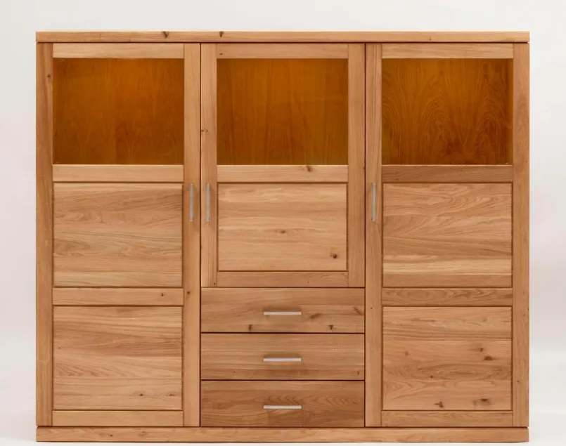 Boegner Kommoden|Kommoden-Highboard Bianca Wildeiche