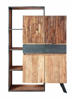 WOLFMÖBEL Kommoden|Kommoden-Highboard City 4525 Akazie