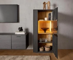 Kommoden|CASEDO Highboard Cordoba Eiche