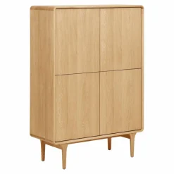 Kommoden|DAHEIM Highboard Darwin Eiche