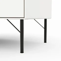 RAUM.FREUNDE Kommoden-Highboard Edge Weiß