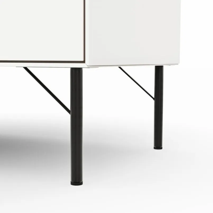 RAUM.FREUNDE Kommoden-Highboard Edge Weiß