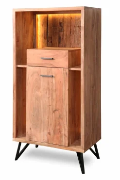 WOLFMÖBEL Kommoden|Kommoden-Highboard Hudson 2172 Akazie