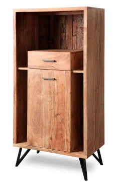 WOLFMÖBEL Kommoden|Kommoden-Highboard Hudson 2172 Akazie