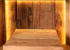 WOLFMÖBEL Kommoden|Kommoden-Highboard Hudson 2172 Akazie