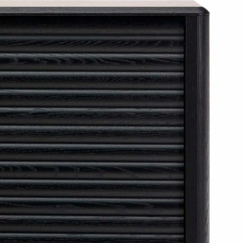 Kave Home Kommoden-Highboard Lenon Schwarz