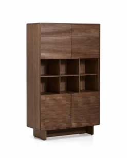 Kommoden|Kommoden|Kave Home Highboard Norlen Nussbaum