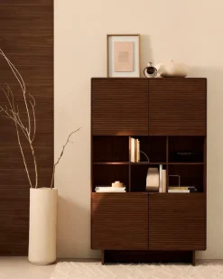 Kommoden|Kommoden|Kave Home Highboard Norlen Nussbaum