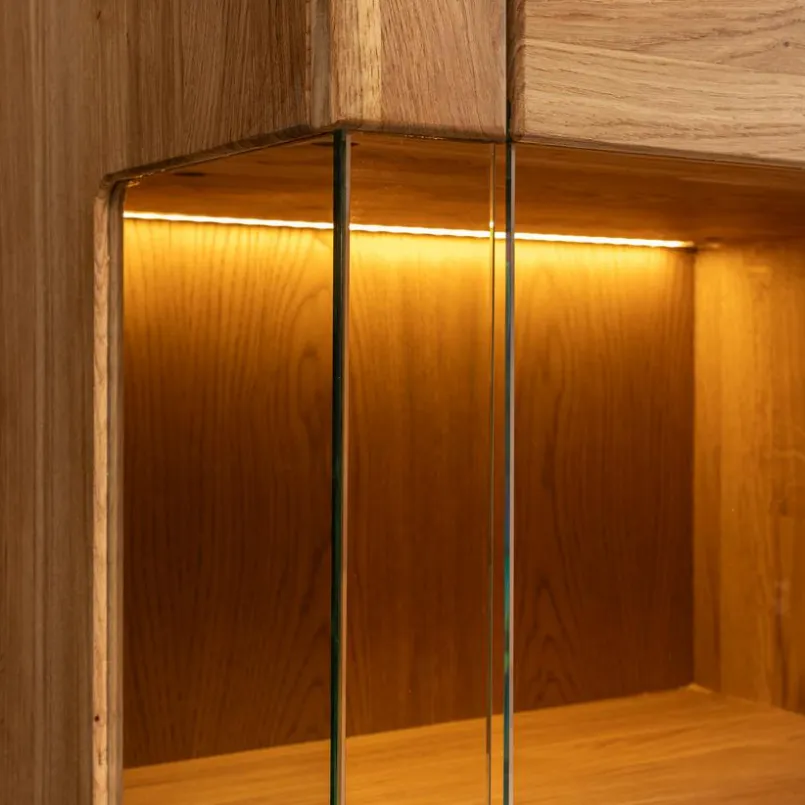Kommoden|Kommoden-Highboard Porto Eiche Natur