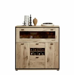 Kommoden|Kommoden|Wohnconcept Highboard Ruben Eiche
