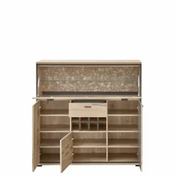 Kommoden|Kommoden|Wohnconcept Highboard Ruben Eiche