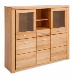 Kommoden|Kommoden|Elfo Highboard Tabea Kernbuche