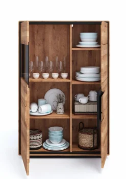 G+K Kommoden-Highboard Toronto Wildeiche geölt