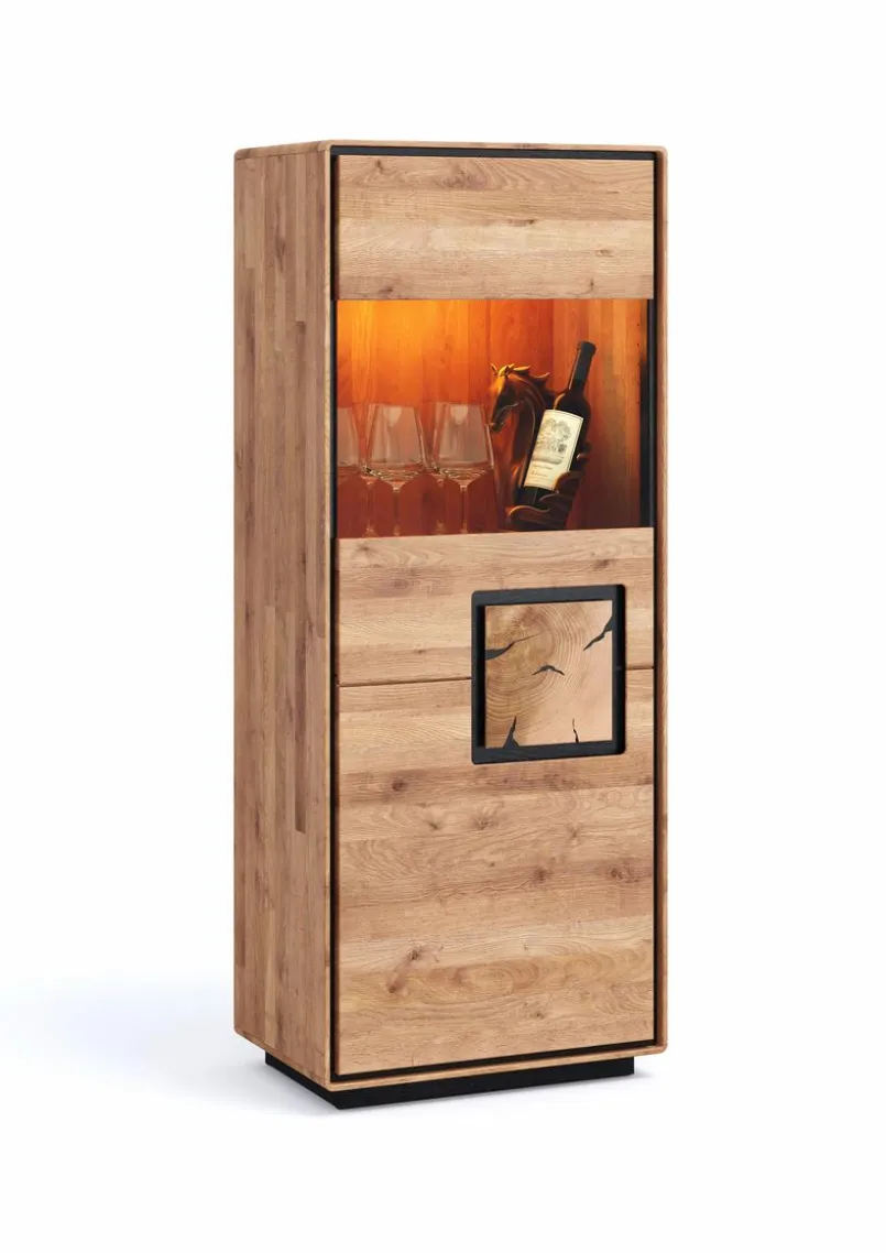 G+K Kommoden-Highboard Toronto Wildeiche geölt