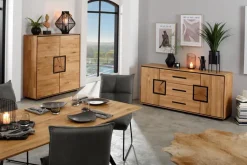 G+K Kommoden-Highboard Toronto Wildeiche geölt
