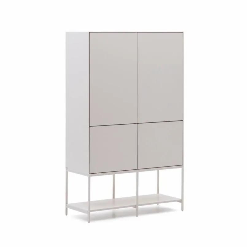Kommoden|Kommoden|Kave Home Highboard Vedrana Weiß