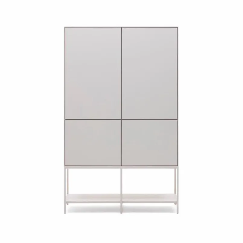 Kommoden|Kommoden|Kave Home Highboard Vedrana Weiß