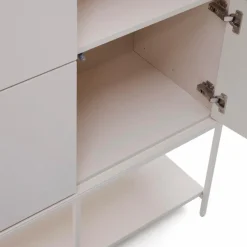 Kommoden|Kommoden|Kave Home Highboard Vedrana Weiß