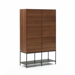 Kave Home Kommoden|Kommoden-Highboard Verdrana Nussbaum