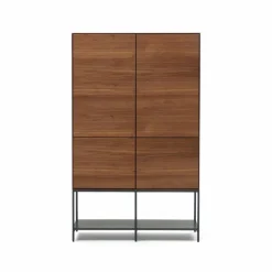 Kave Home Kommoden|Kommoden-Highboard Verdrana Nussbaum