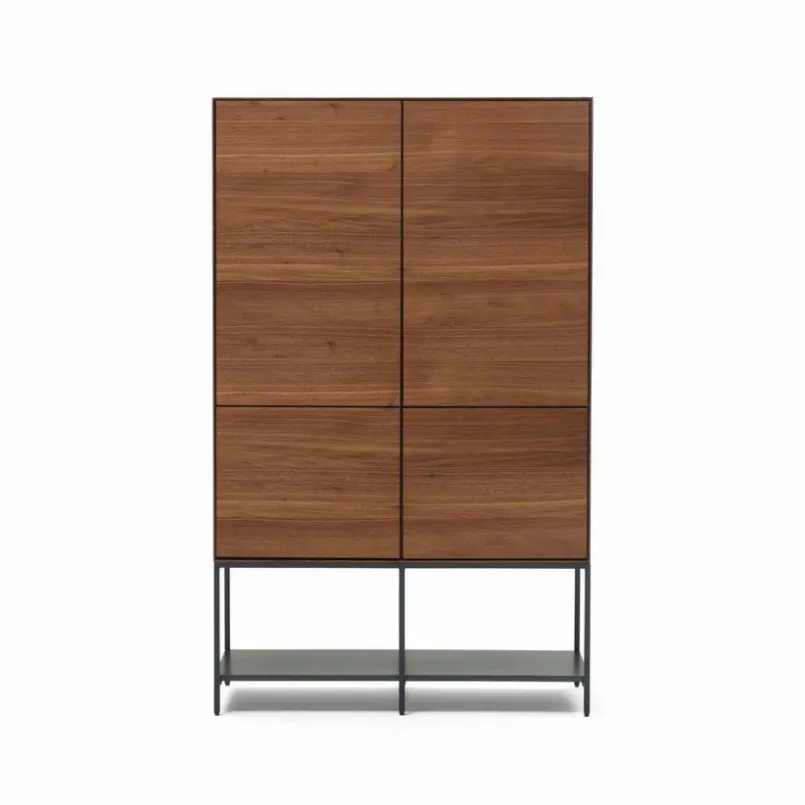 Kave Home Kommoden|Kommoden-Highboard Verdrana Nussbaum