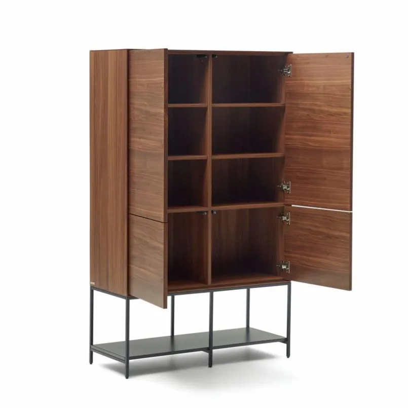 Kave Home Kommoden|Kommoden-Highboard Verdrana Nussbaum
